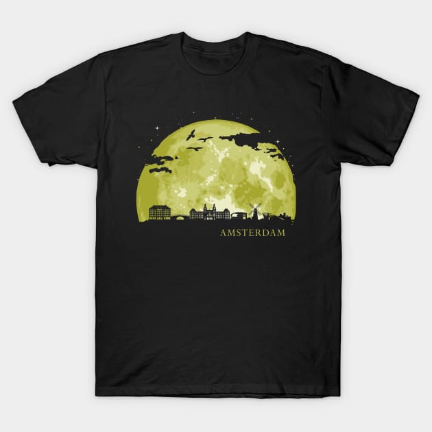 Amsterdam T-Shirt by Nerd_art